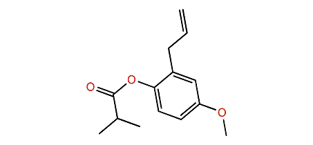 2-Allyl-4-methoxyphenyl 2-methylpropanoate